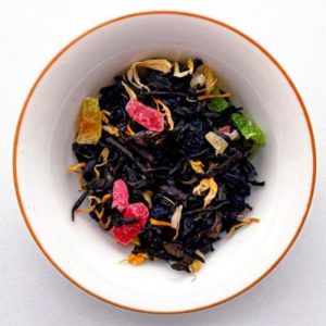 Черный чай с персиком, 50 гр