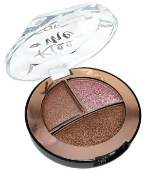 Farres Cosmetics Тени для век Kiss me – нежность и теплота в одном футляре! (№07 Коричнево-лососевые тона)